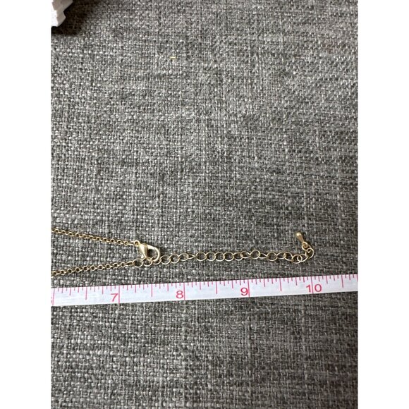 Be Brilliant Necklace Gold Tone Chain w/ Extender Inspirational Bar Pendant - Picture 3 of 3